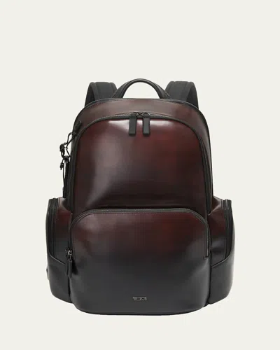 TUMI HADDEN LEATHER BACKPACK