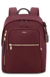 Tumi Halsey Backpack In Burgundy
