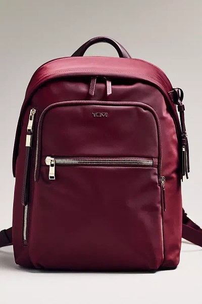 Tumi Halsey Backpack In Red