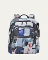 Tumi Halsey Graphic-print Backpack In Multi