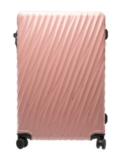 Pre-owned Tumi Hard Case Suitcare In Pink