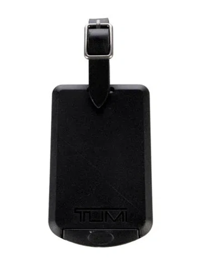 Pre-owned Tumi Hardshell Luggage Tag In Black