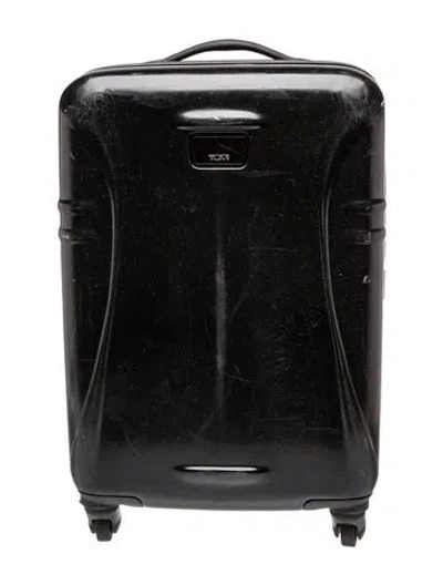 Pre-owned Tumi Hardshell Rolling Suitcase In Black