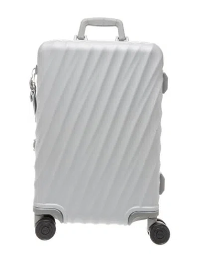 Pre-owned Tumi Hard-shell Rolling Suitcase In Gray
