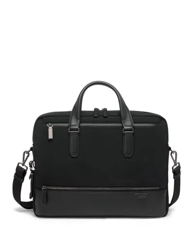 Tumi Harrison Avondale Top Zip Brief In Midnight Black