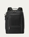 Tumi Harrison Bradner Leather Backpack In Black