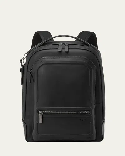 Tumi Harrison Bradner Leather Backpack In Black