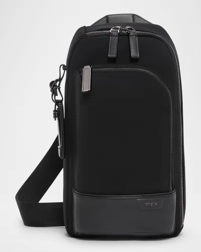 Tumi Harrison Gregory Leather Sling Bag