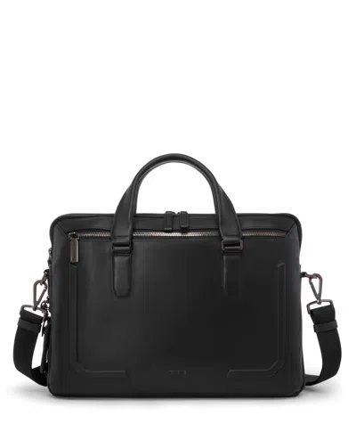 Tumi Harrison Sycamore Slim Brief In Black Bombe