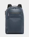 Tumi Harrison Warren Leather Backpack