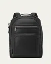 Tumi Harrison Warren Leather Backpack In Black
