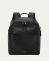 Tumi Voyageur Raina Leather Backpack In Black/gunmetal