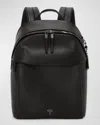 Tumi Holland Medium Backpack Black/gunmetal In Black/gunmetal