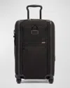 Tumi Alpha 3 International Dual Access Expandable Carry-on In Black