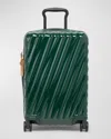 Tumi International Expandable 4-wheel Carry On Luggage In Hunter Green