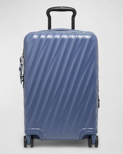 Tumi International Expandable 4-wheel Carry On Luggage In Blue