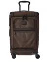 Tumi Intl Front Lid Expandable 4-wheel Carry-on In Brown
