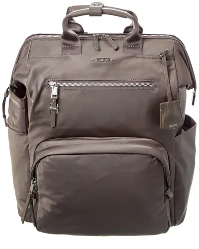 Tumi Irma Framed Backpack In Grey