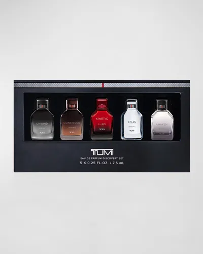 Tumi Journey 5-piece Eau De Parfum Collection In White