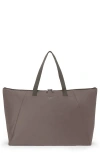 Tumi Nylon Voyageur Just In Case Foldable Tote Bag In Brown