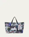 Tumi Just In Case Graphic-print Tote Bag In Multi