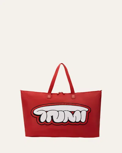 TUMI JUST IN CASE LOGO PATCH TOTE BAG - 50TH ANNIVERSARY EDITION