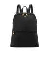 Tumi Just In Case Logo-plaque Zip-fastening Backpack In Black