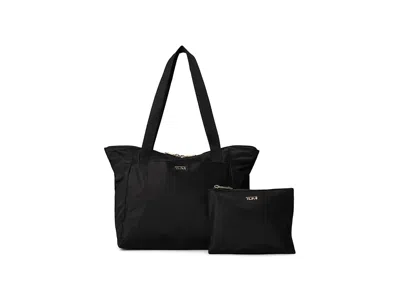 Tumi Just In Case Small Tote Tote Handbags Black/gold: One Size