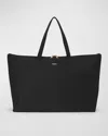 Tumi Just In Case Large Zip Tote Bag In Black/gold