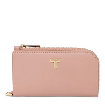 Tumi L Zip Card Case In Blush
