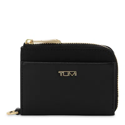Tumi L-zip Card Case In Black