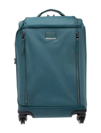 Pre-owned Tumi Large Softshell Suitcase In Green