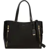 Tumi Valetta Large Tote Bag In Black/gold