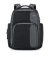 Tumi Leather Arrivé Barker Backpack In Red