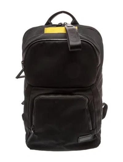 Pre-owned Tumi Leather Backpack In Black