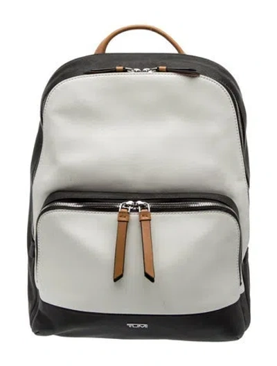 Pre-owned Tumi Leather Backpack In Multi