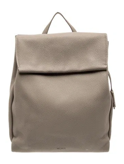 Pre-owned Tumi Leather Backpack In Neutral