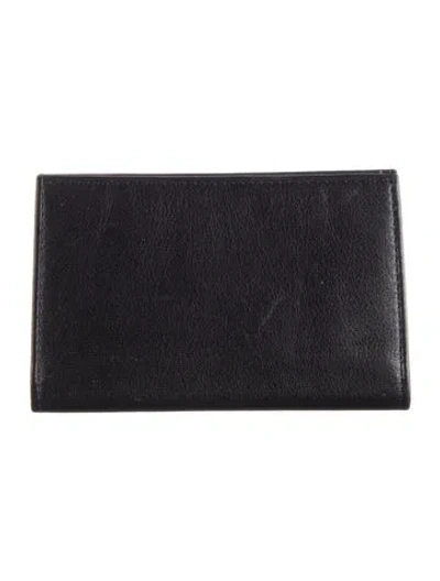 Pre-owned Tumi Leather Bifold Wallet In Black