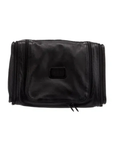 Pre-owned Tumi Leather Clutch In Black