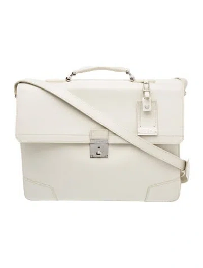 Pre-owned Tumi Leather Crossbody Bag In Neutrals
