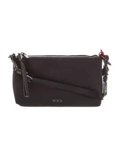 Pre-owned Tumi Leather Crossbody Bag W/ Tags In Black