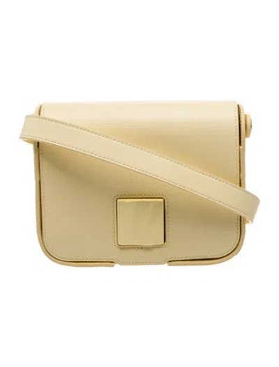 Pre-owned Tumi Leather Crossbody Bag In Yellow