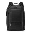 Tumi Leather Harrison Backpack In Black