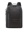 Tumi Leather Harrison Bradner Backpack In Brown