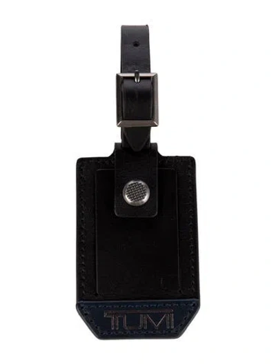 Pre-owned Tumi Leather Luggage Tag In Multi