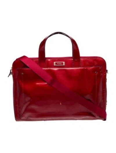 Pre-owned Tumi Leather Top Handle Bag