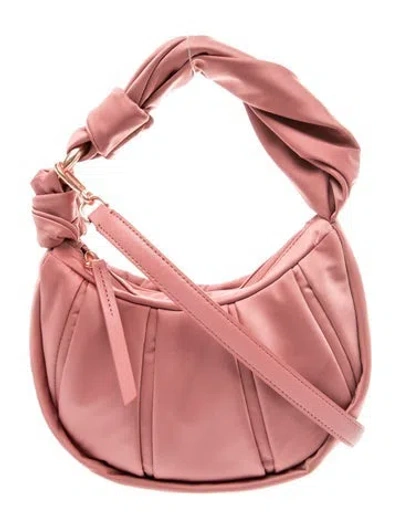 Pre-owned Tumi Leather Top Handle Bag In Pink
