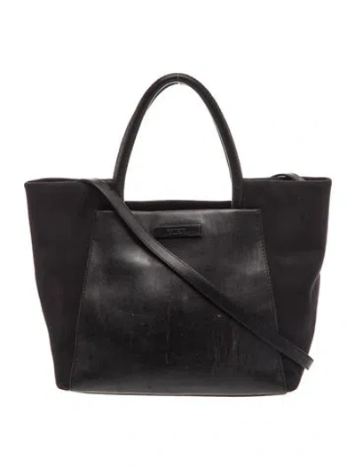 Pre-owned Tumi Leather Tote In Black