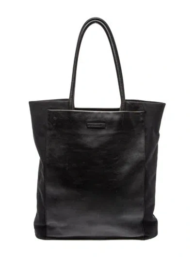 Pre-owned Tumi Leather Tote In Black