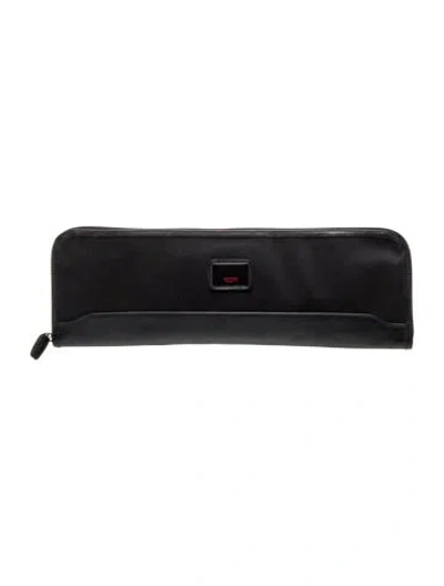 Pre-owned Tumi Leather Travel Accessories In Black